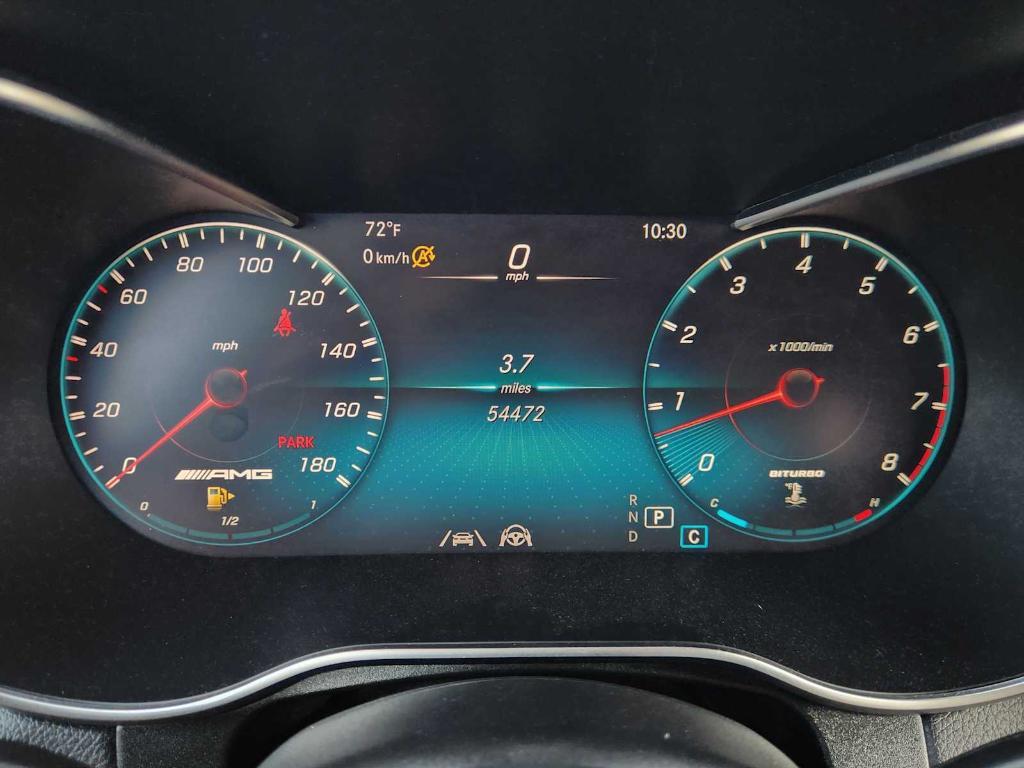 used 2020 Mercedes-Benz AMG GLC 43 car, priced at $34,492