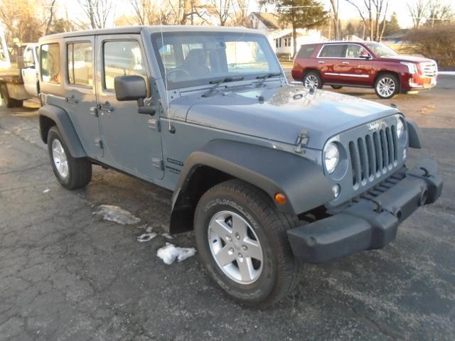 used 2014 Jeep Wrangler Unlimited car, priced at $15,999
