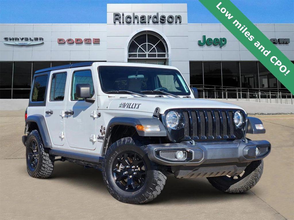 used 2021 Jeep Wrangler Unlimited car, priced at $25,898