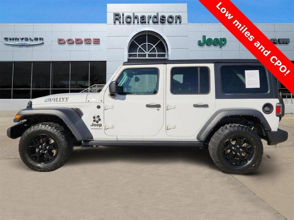used 2021 Jeep Wrangler Unlimited car, priced at $25,899
