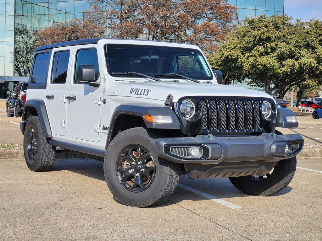 used 2021 Jeep Wrangler Unlimited car, priced at $25,791