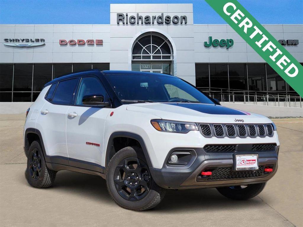 used 2023 Jeep Compass car, priced at $22,989