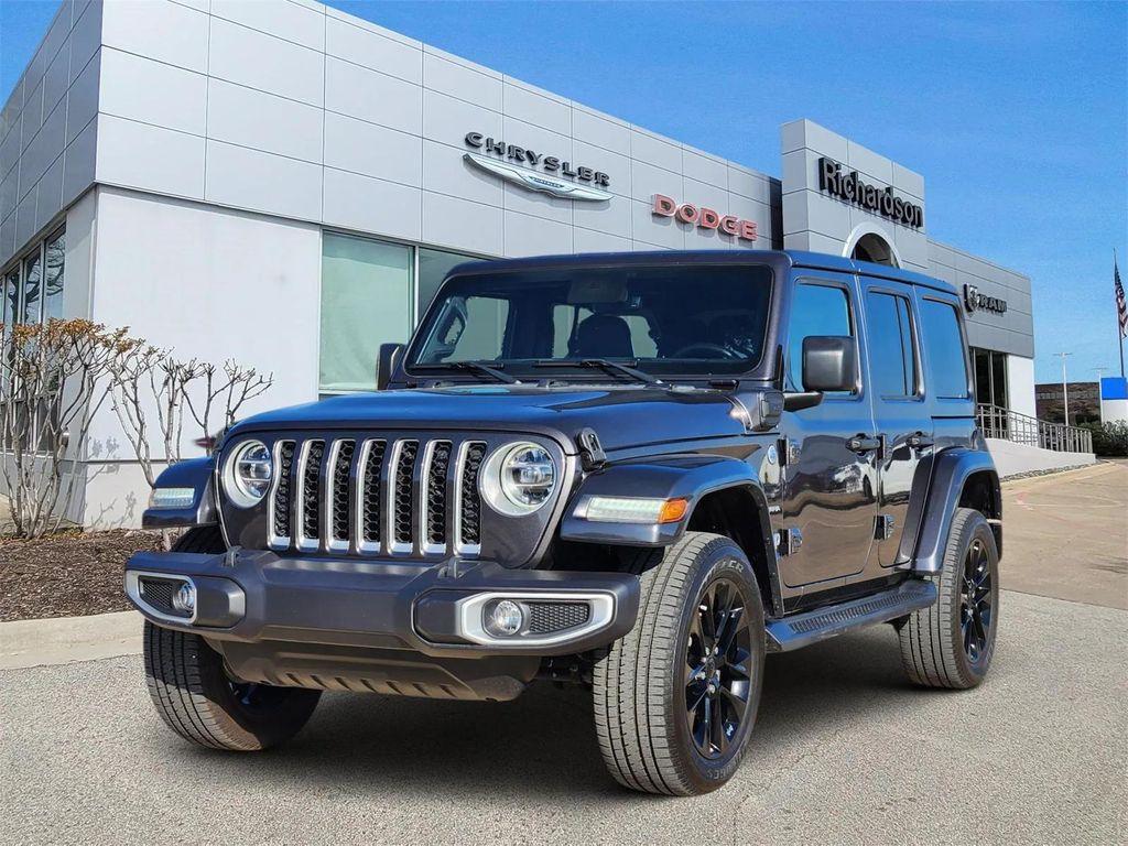 used 2021 Jeep Wrangler Unlimited 4xe car, priced at $24,989