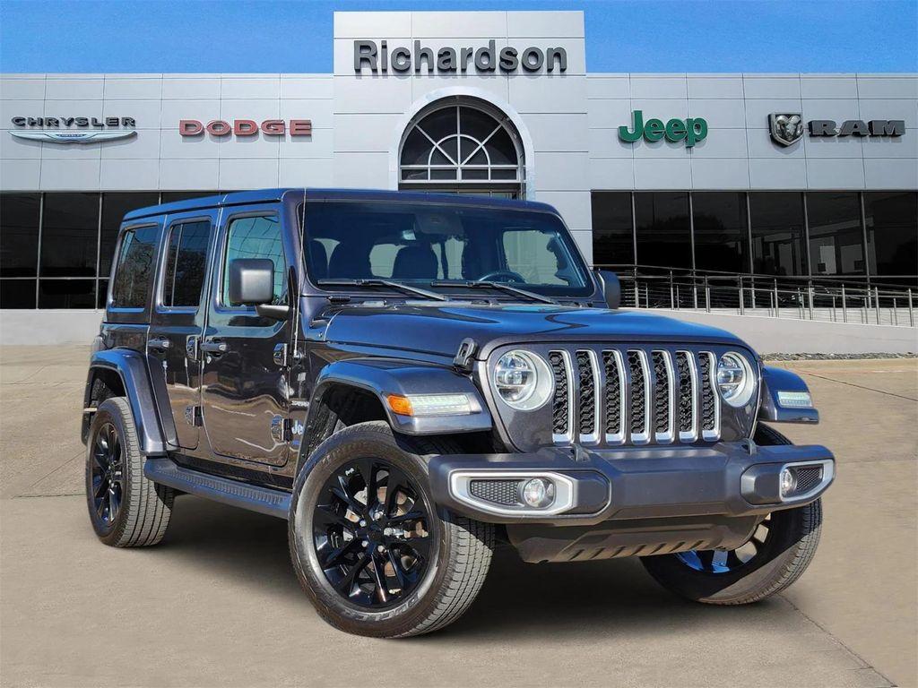 used 2021 Jeep Wrangler Unlimited 4xe car, priced at $24,989