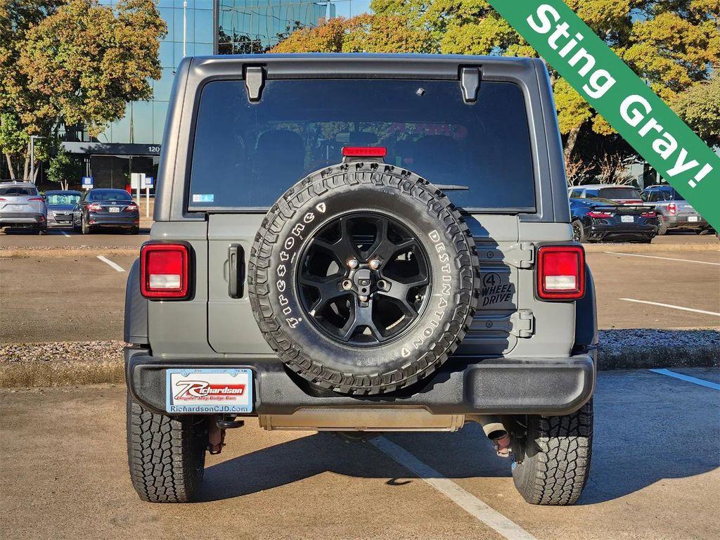 used 2021 Jeep Wrangler Unlimited car, priced at $26,986
