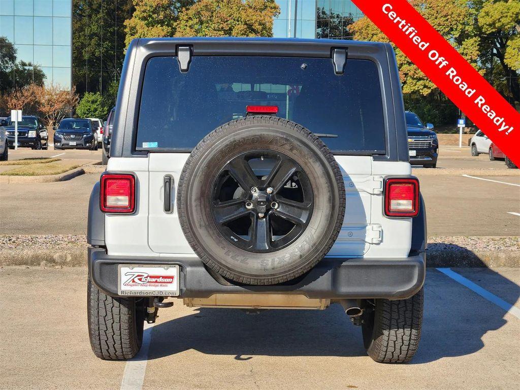 used 2021 Jeep Wrangler Unlimited car, priced at $25,777