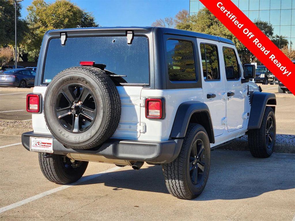 used 2021 Jeep Wrangler Unlimited car, priced at $25,777