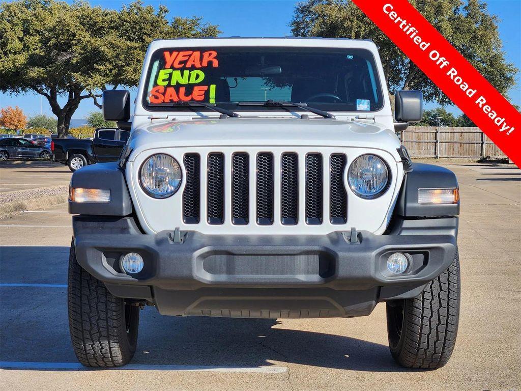 used 2021 Jeep Wrangler Unlimited car, priced at $25,777