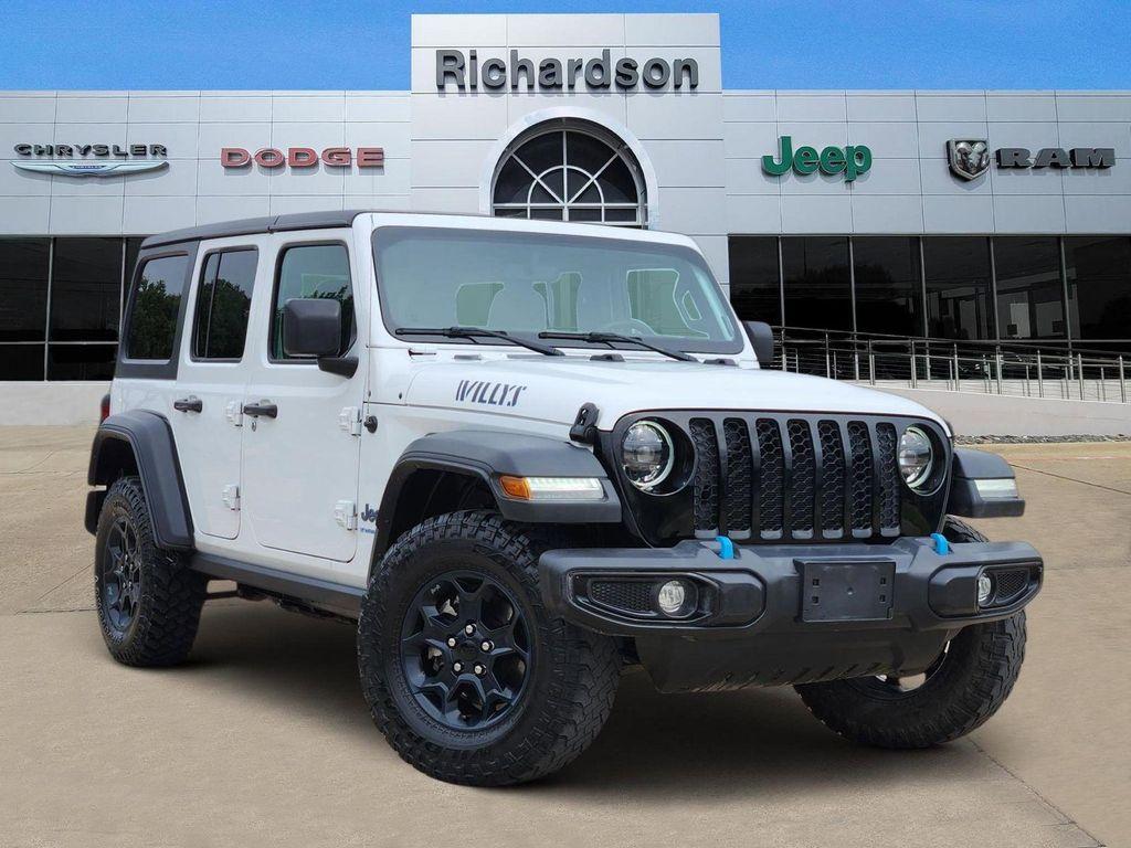 used 2023 Jeep Wrangler 4xe car, priced at $24,483