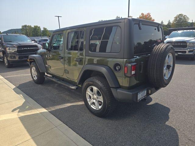 used 2021 Jeep Wrangler Unlimited car, priced at $23,999