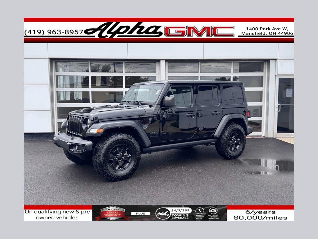 used 2022 Jeep Wrangler car, priced at $28,991