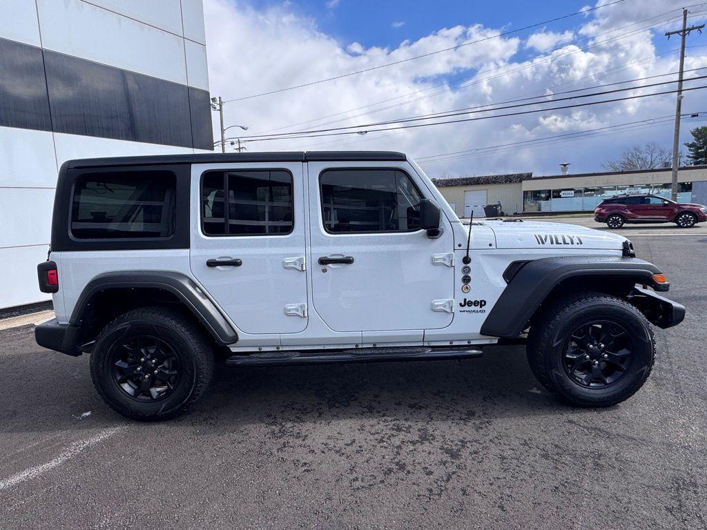 used 2022 Jeep Wrangler car, priced at $25,000