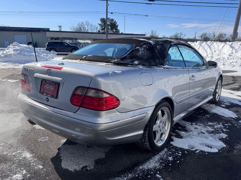 used 2002 Mercedes-Benz CLK-Class car, priced at $13,567