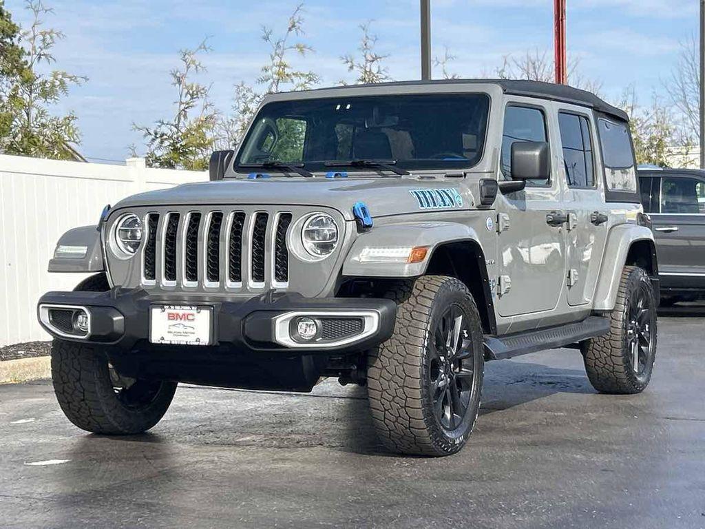 used 2021 Jeep Wrangler Unlimited 4xe car, priced at $22,985