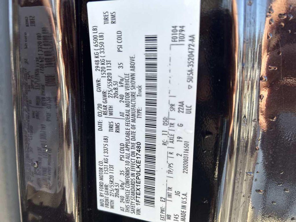 used 2020 Ford F-150 car, priced at $25,895