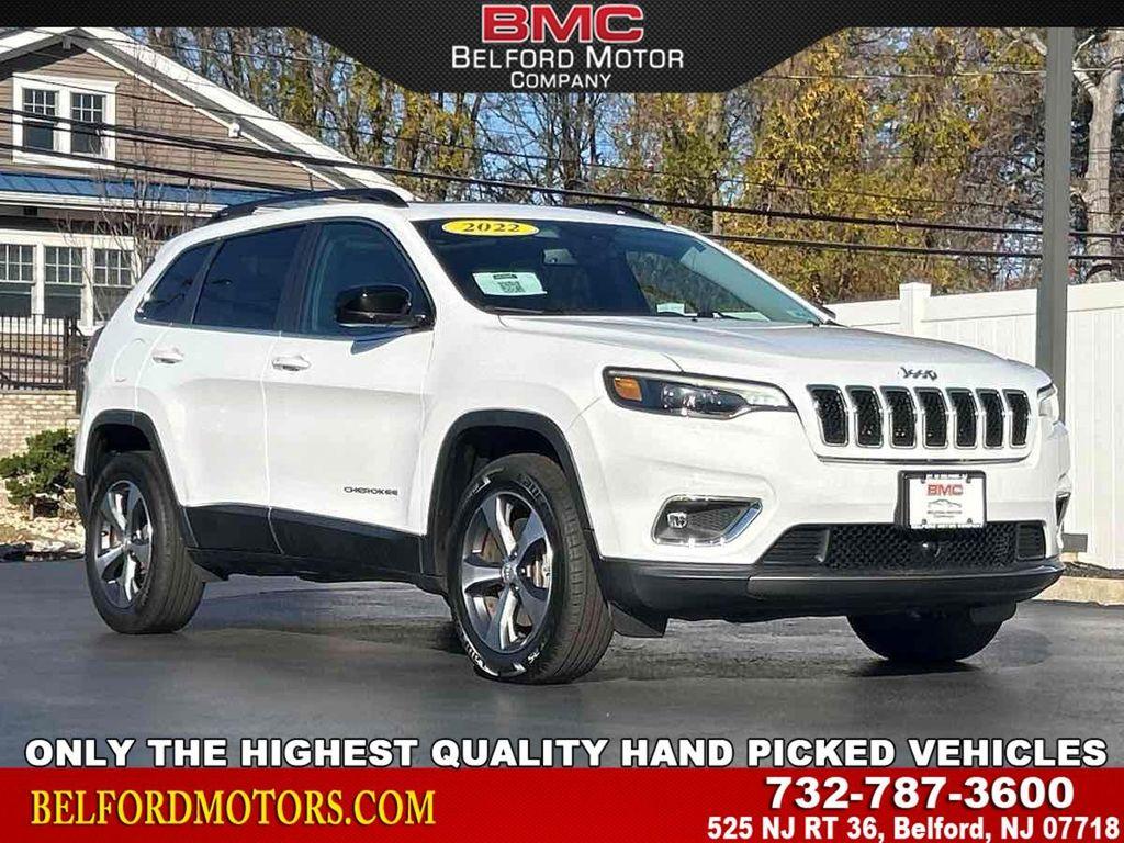 used 2022 Jeep Cherokee car, priced at $22,879