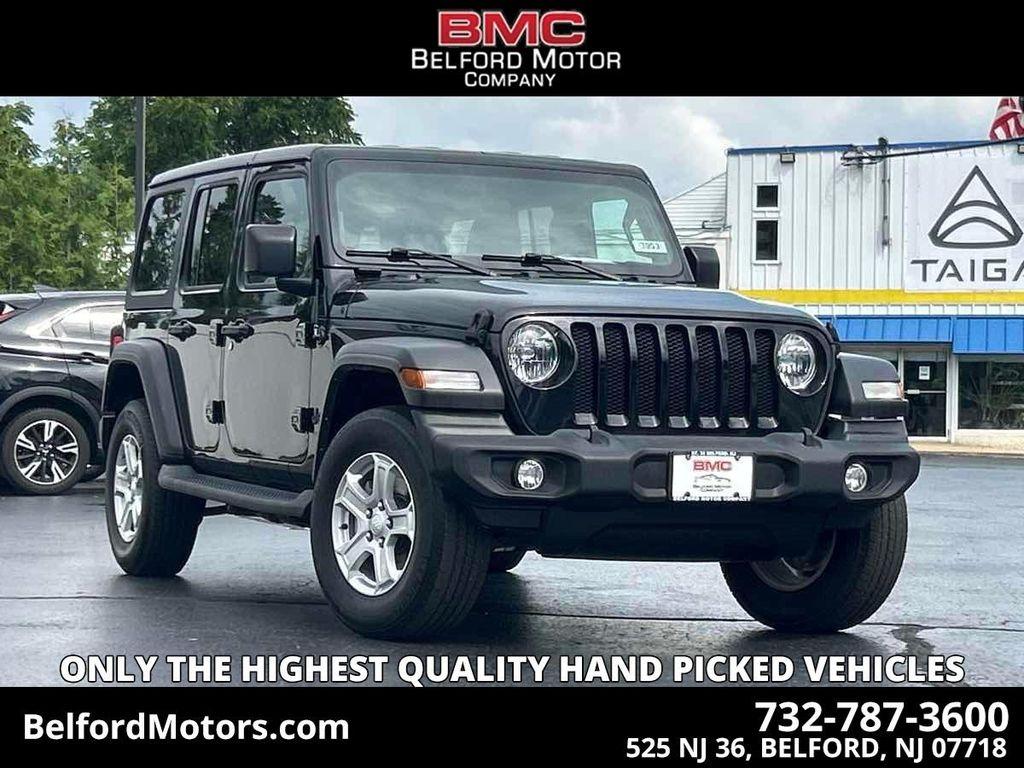 used 2022 Jeep Wrangler Unlimited car, priced at $26,985