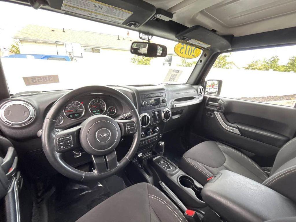 used 2015 Jeep Wrangler car, priced at $18,529
