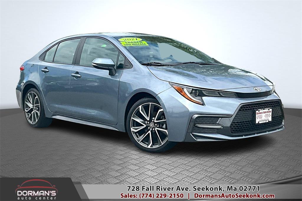used 2021 Toyota Corolla car, priced at $17,295