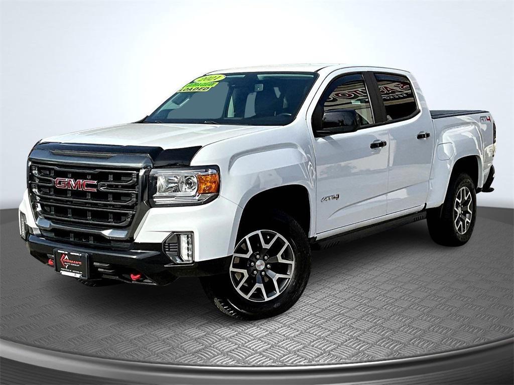 used 2021 GMC Canyon car, priced at $24,495