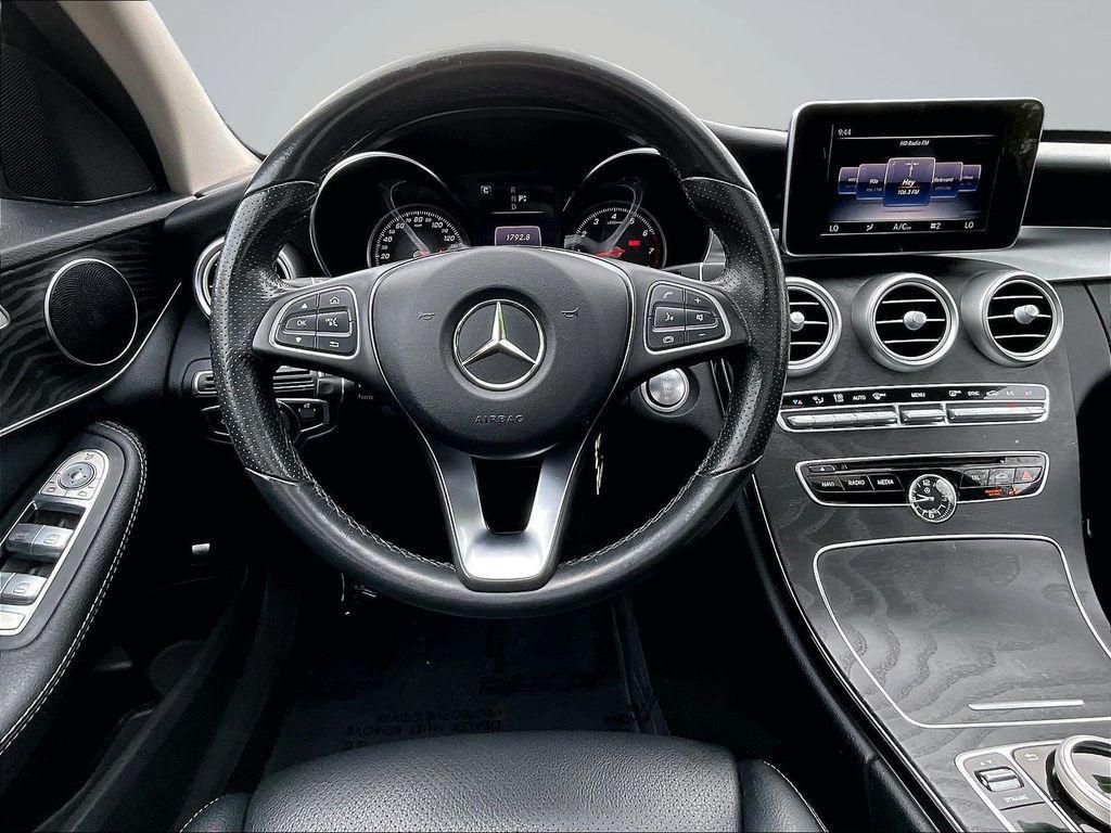 used 2017 Mercedes-Benz C-Class car, priced at $17,995
