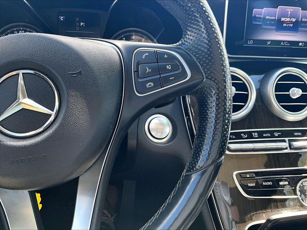 used 2017 Mercedes-Benz C-Class car, priced at $13,995