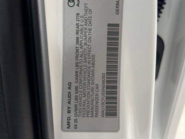 new 2025 Audi A5 car, priced at $47,499