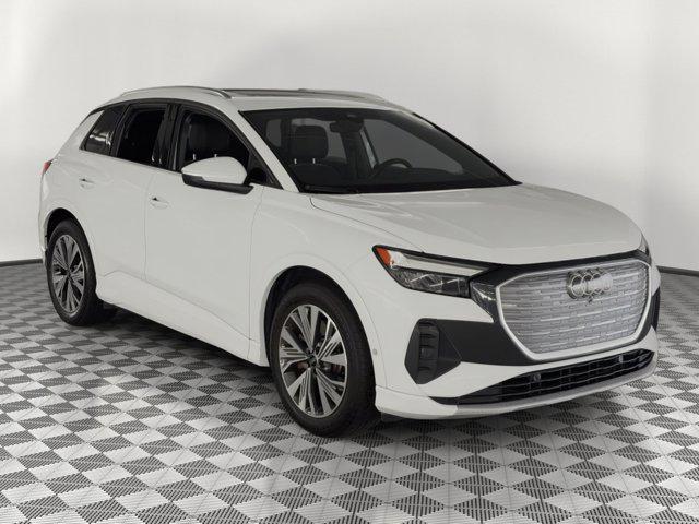 used 2023 Audi Q4 e-tron car, priced at $24,498