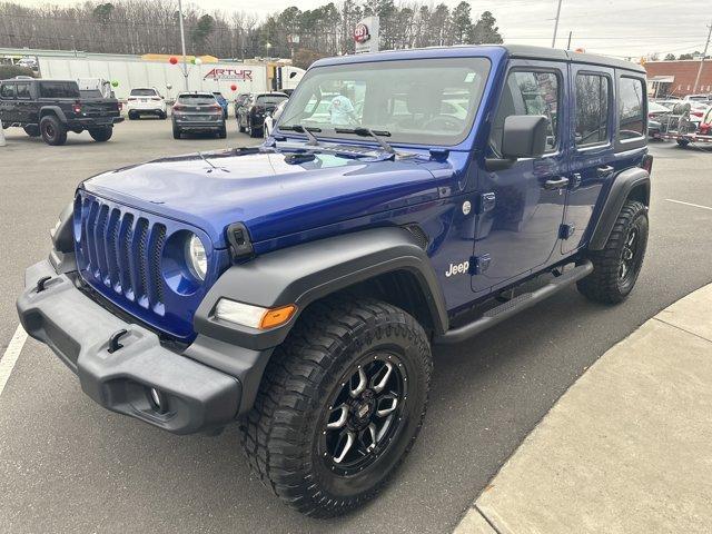 used 2018 Jeep Wrangler Unlimited car, priced at $22,988