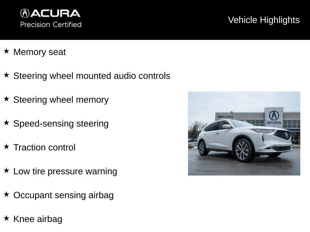 used 2023 Acura MDX car, priced at $41,900