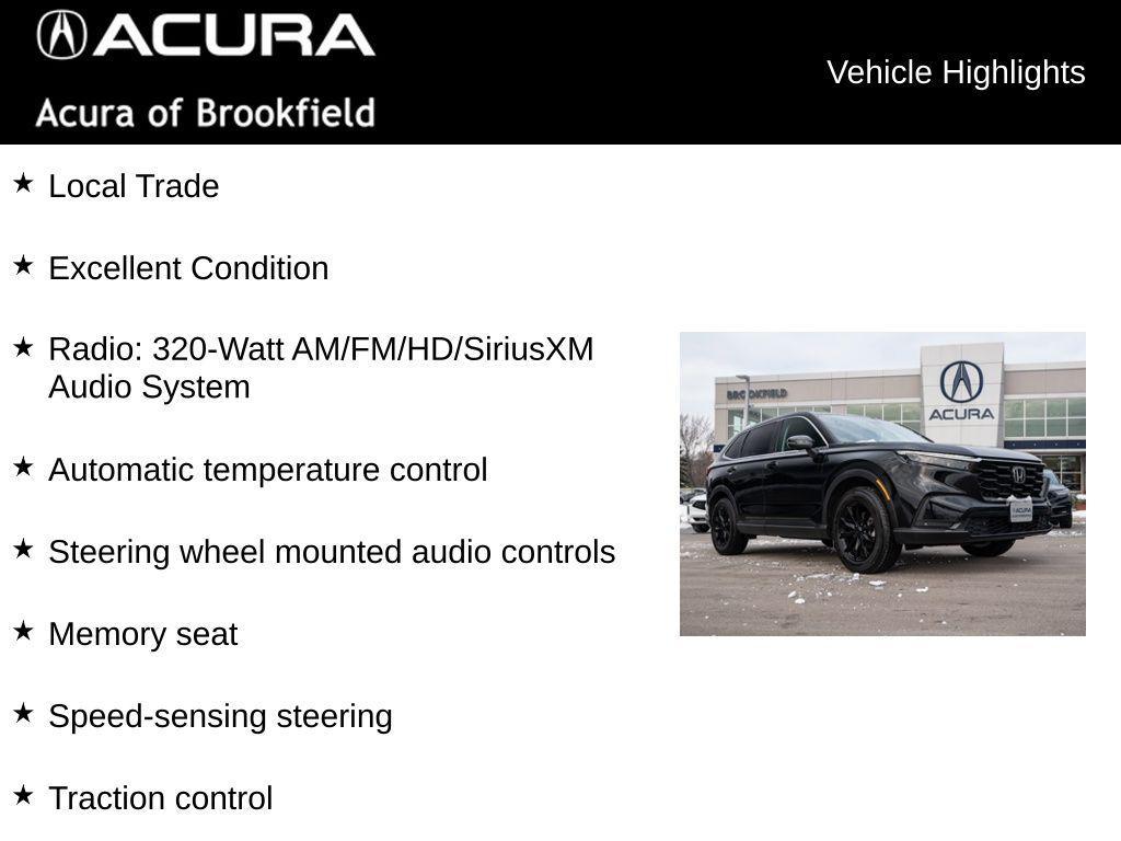 used 2025 Honda CR-V car, priced at $33,900