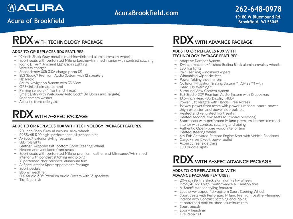 new 2026 Acura RDX car, priced at $56,200
