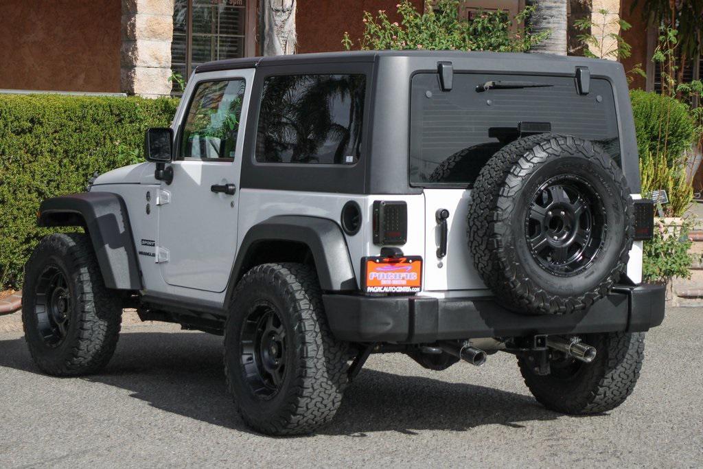 used 2015 Jeep Wrangler car, priced at $15,995