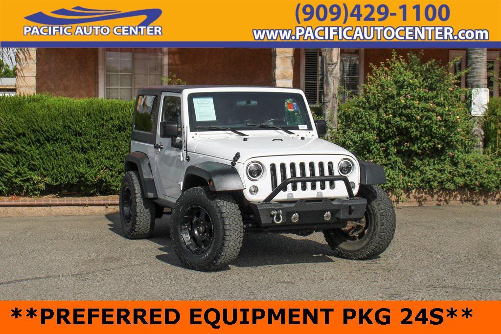 used 2015 Jeep Wrangler car, priced at $15,995