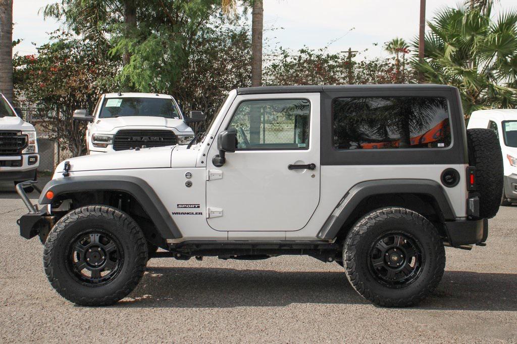 used 2015 Jeep Wrangler car, priced at $15,995