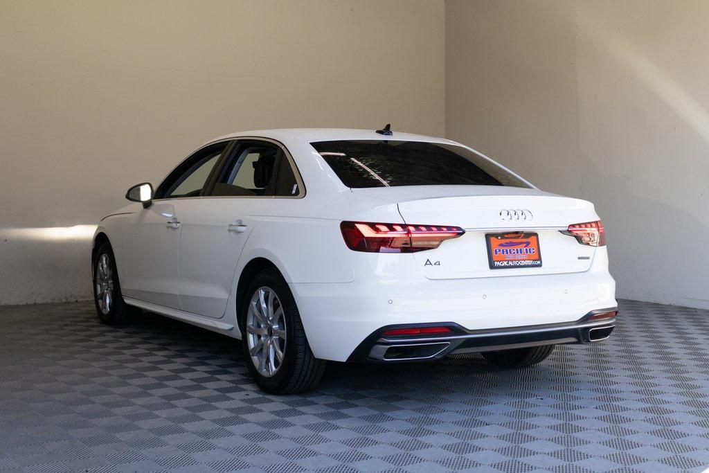 used 2021 Audi A4 car, priced at $17,995