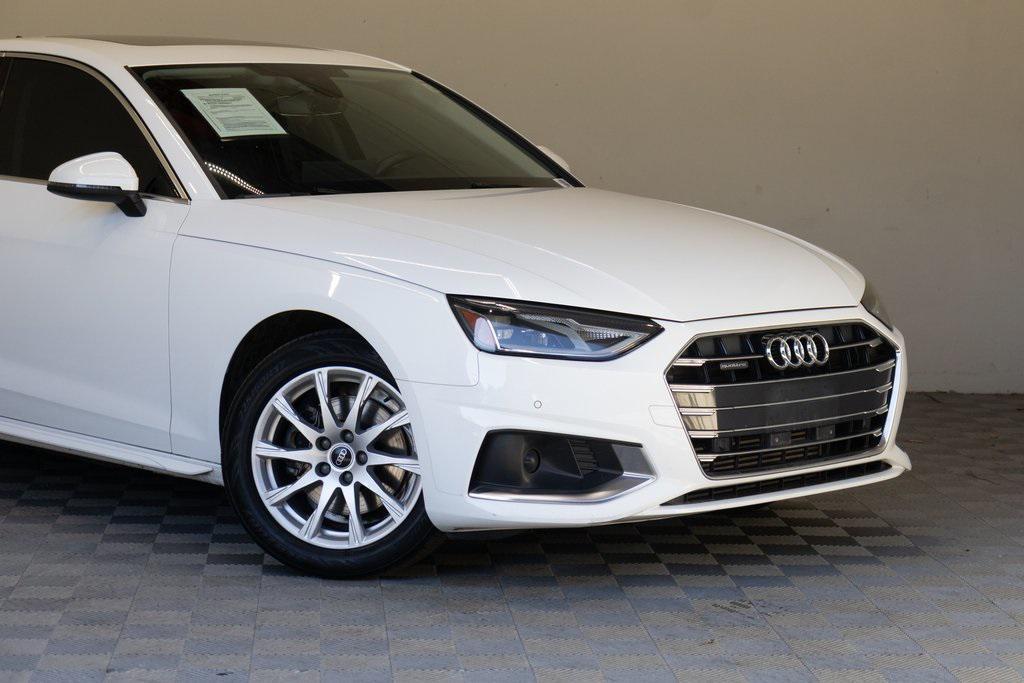 used 2021 Audi A4 car, priced at $17,995