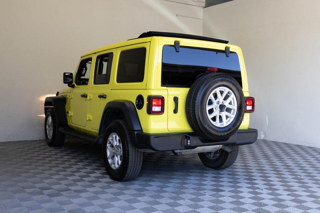 used 2023 Jeep Wrangler car, priced at $27,995