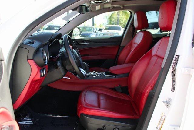 used 2021 Alfa Romeo Stelvio car, priced at $18,995