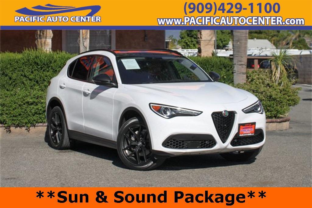 used 2021 Alfa Romeo Stelvio car, priced at $18,995