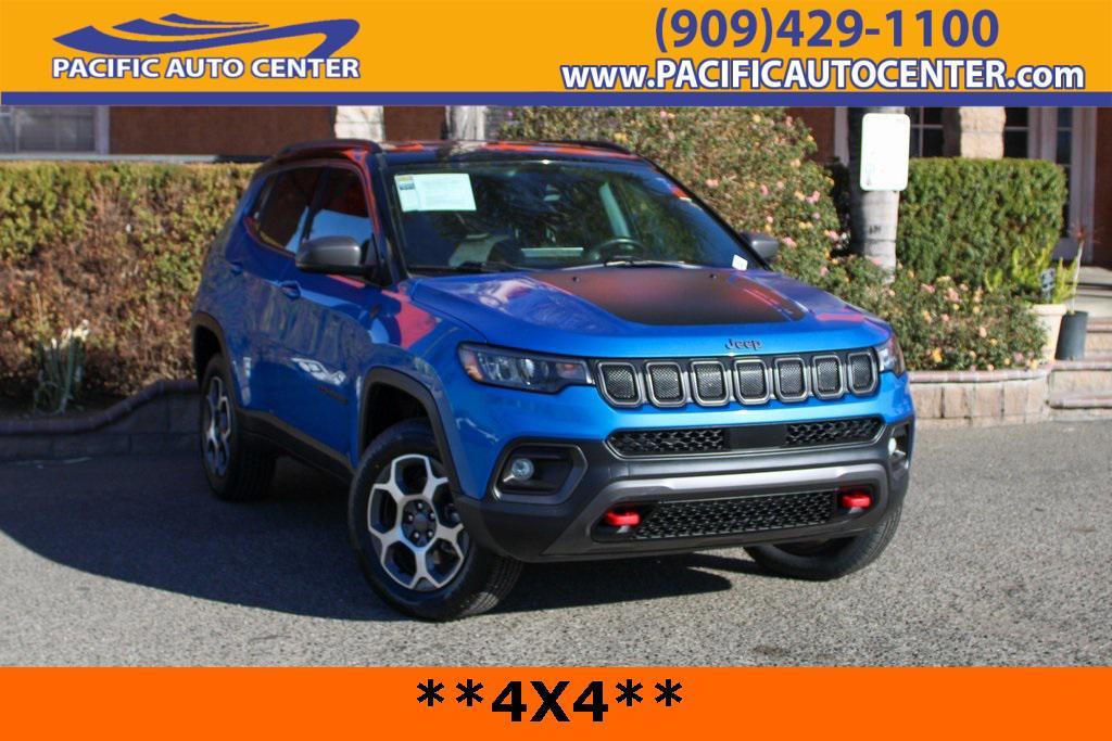 used 2022 Jeep Compass car, priced at $18,995