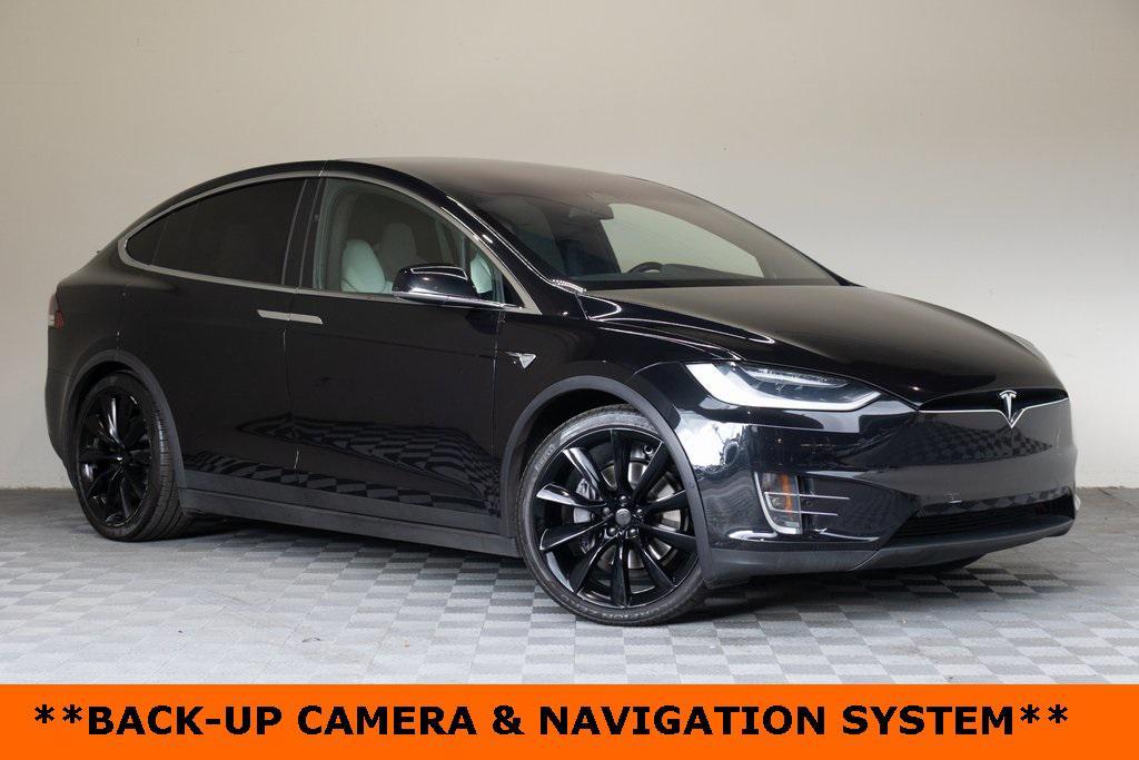 used 2017 Tesla Model X car, priced at $24,995