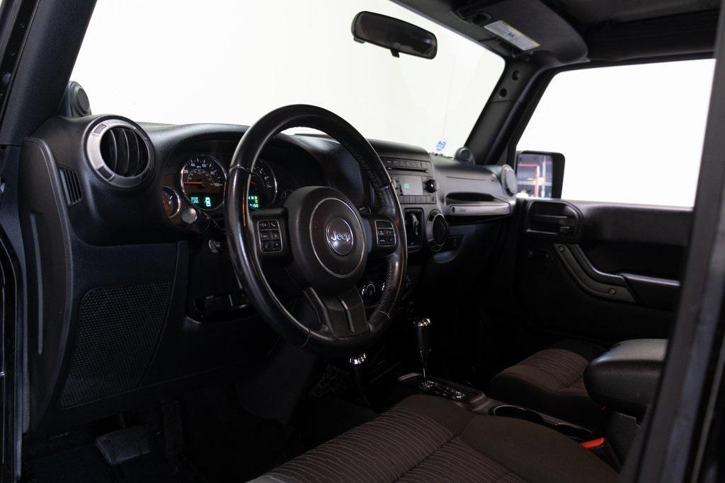 used 2012 Jeep Wrangler Unlimited car, priced at $12,995
