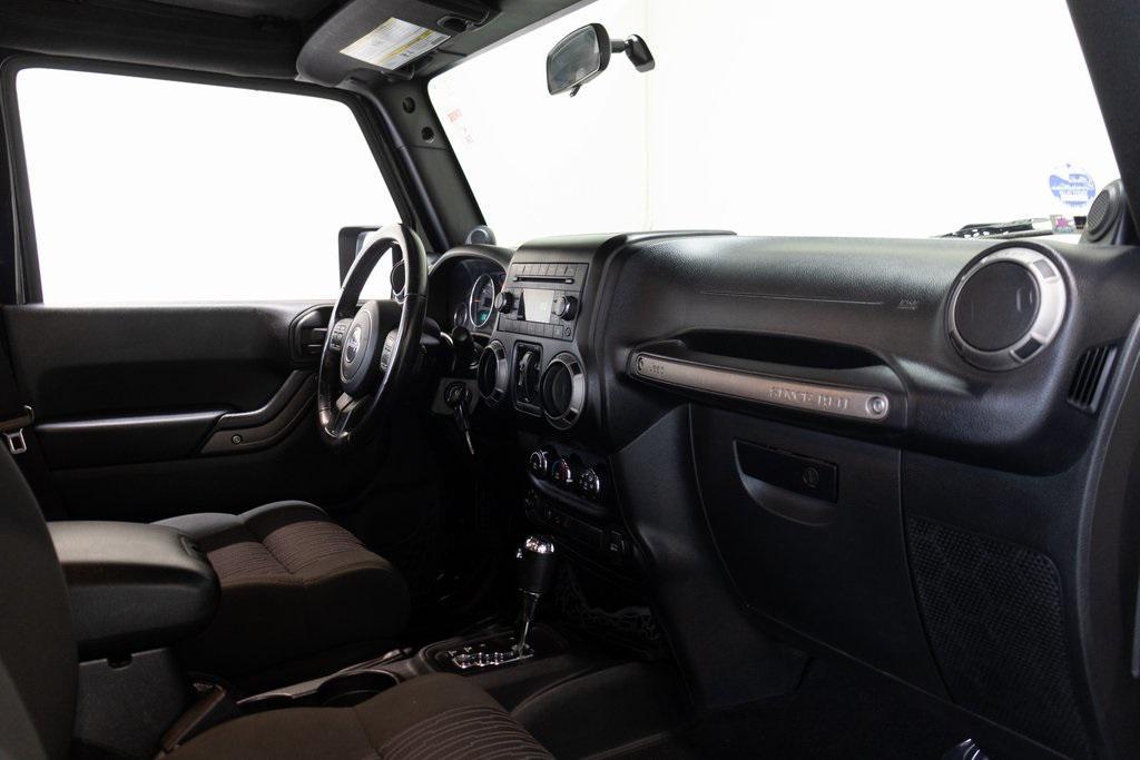 used 2012 Jeep Wrangler Unlimited car, priced at $12,995
