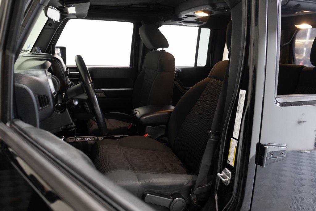 used 2012 Jeep Wrangler Unlimited car, priced at $12,995
