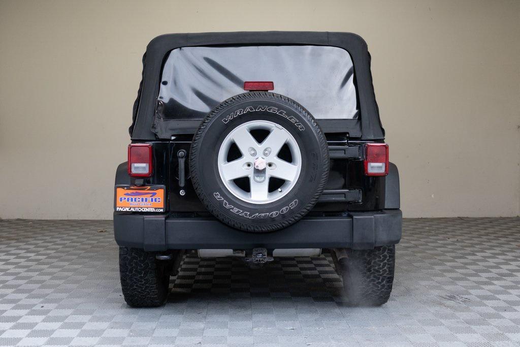 used 2012 Jeep Wrangler Unlimited car, priced at $12,995