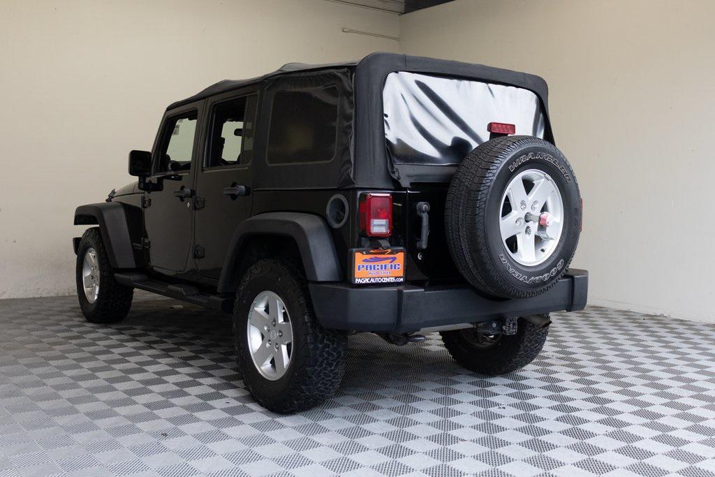 used 2012 Jeep Wrangler Unlimited car, priced at $12,995