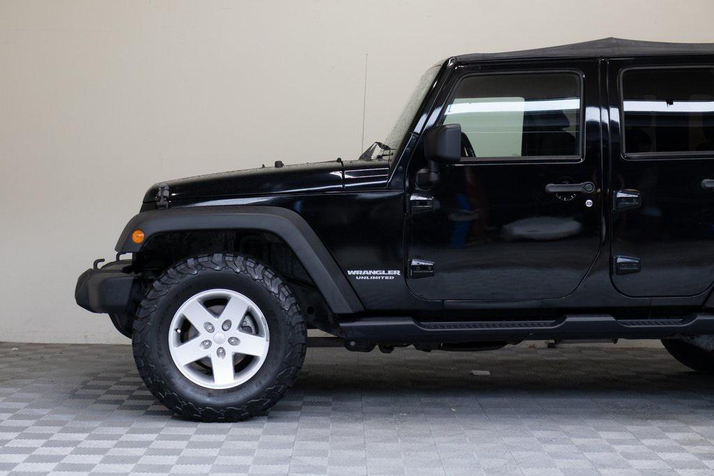 used 2012 Jeep Wrangler Unlimited car, priced at $12,995