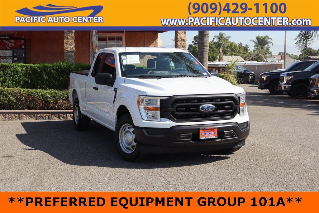 used 2021 Ford F-150 car, priced at $17,995