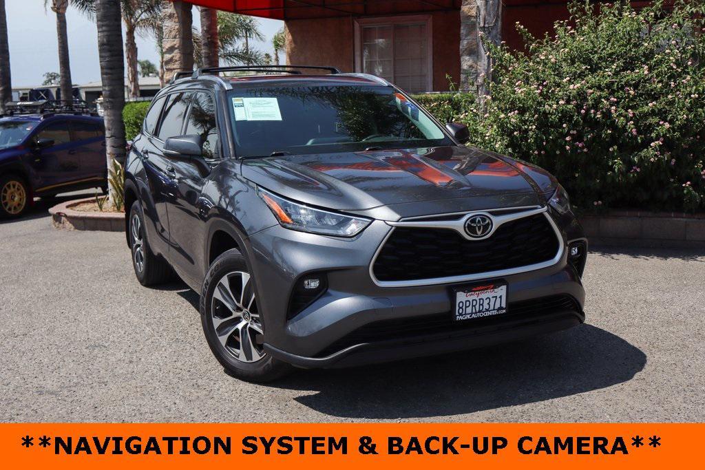 used 2020 Toyota Highlander car, priced at $23,995